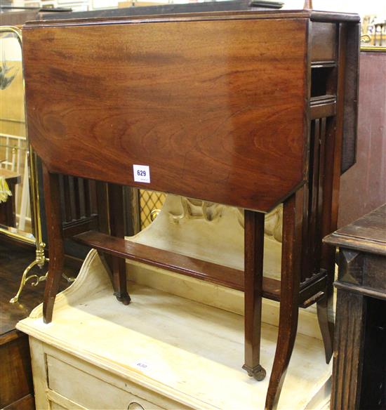 Edwardian mahogany Sutherland table